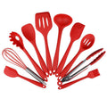 10-Piece Silicone Kitchen Utensil Set — Cook Clean. No Residue. No Wear.