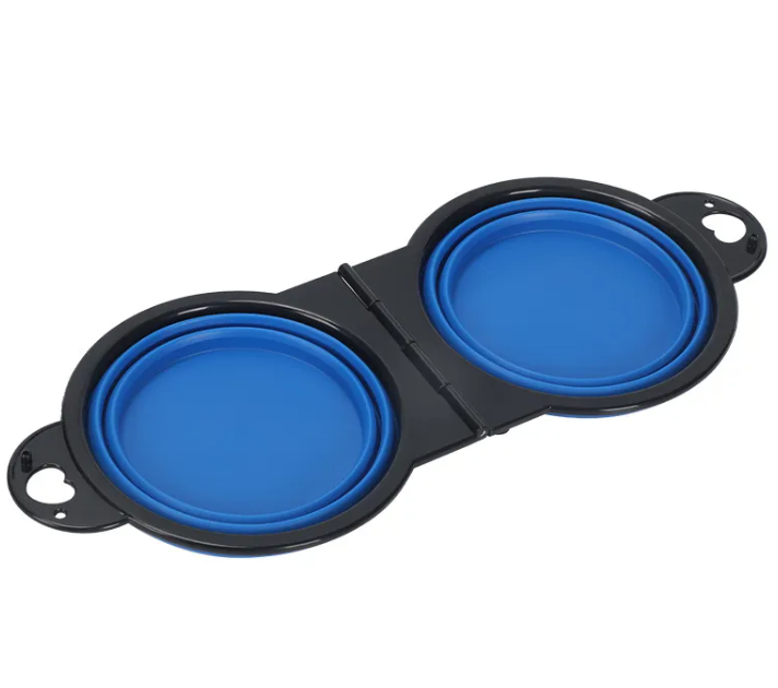 Collapsible Silicone Pet Bowl — Feed Anywhere. Store Flat. No Hassle.