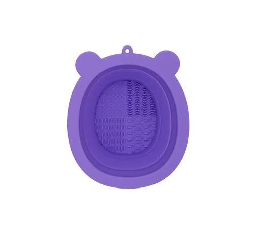 Silicone Brush Cleaning Bowl — Deep Clean. Fast Rinse. No Residue.