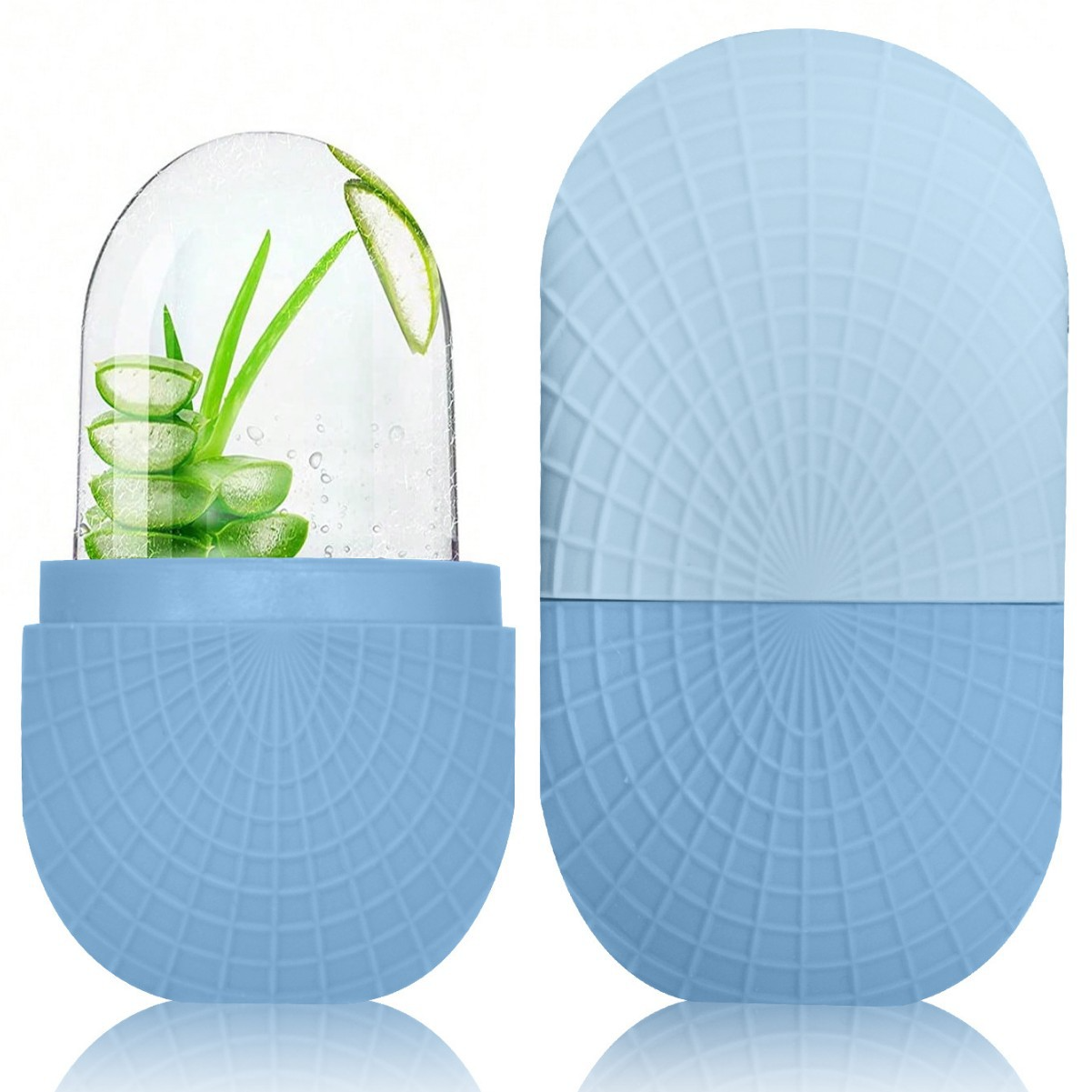 Silicone Ice Facial Mold — Cool Contact. Reduce Puffiness. No Waste.