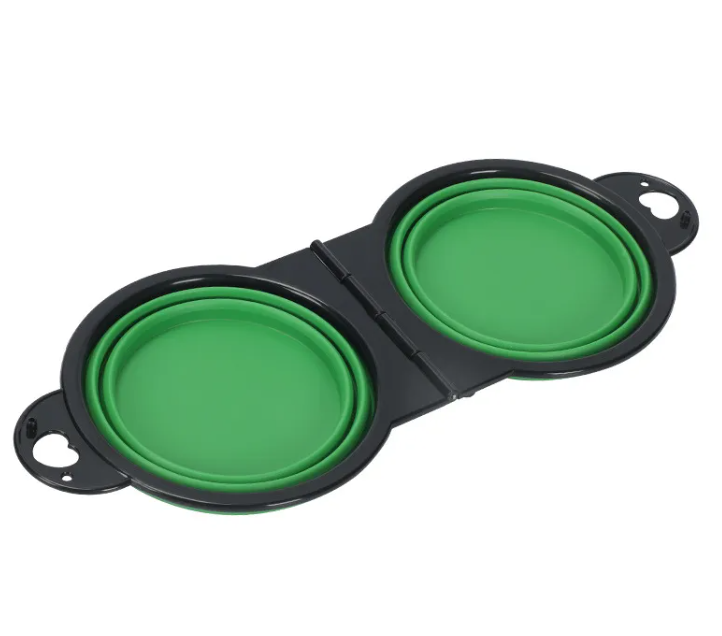 Collapsible Silicone Pet Bowl — Feed Anywhere. Store Flat. No Hassle.