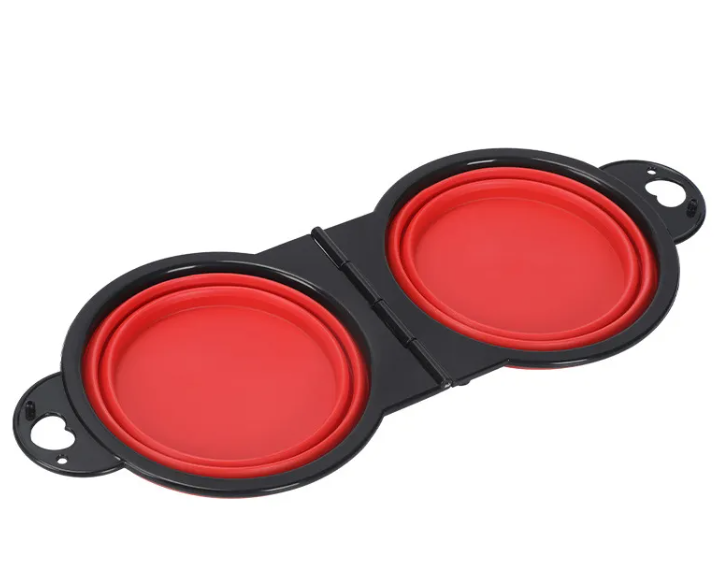 Collapsible Silicone Pet Bowl — Feed Anywhere. Store Flat. No Hassle.