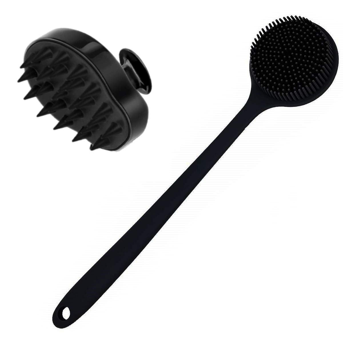 Silicone Body & Scalp Brush Set — Full Coverage. One System. No Buildup.