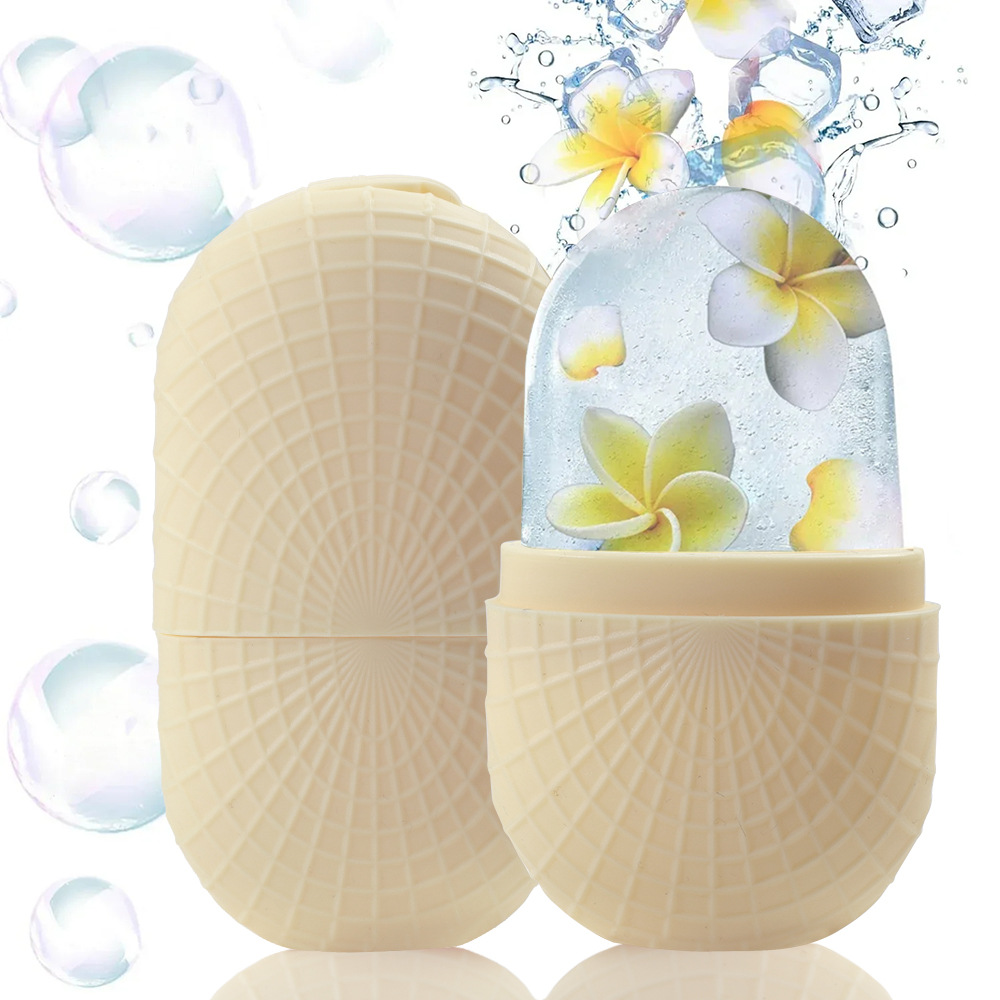 Silicone Ice Facial Mold — Cool Contact. Reduce Puffiness. No Waste.