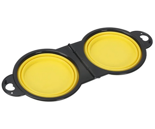 Collapsible Silicone Pet Bowl — Feed Anywhere. Store Flat. No Hassle.