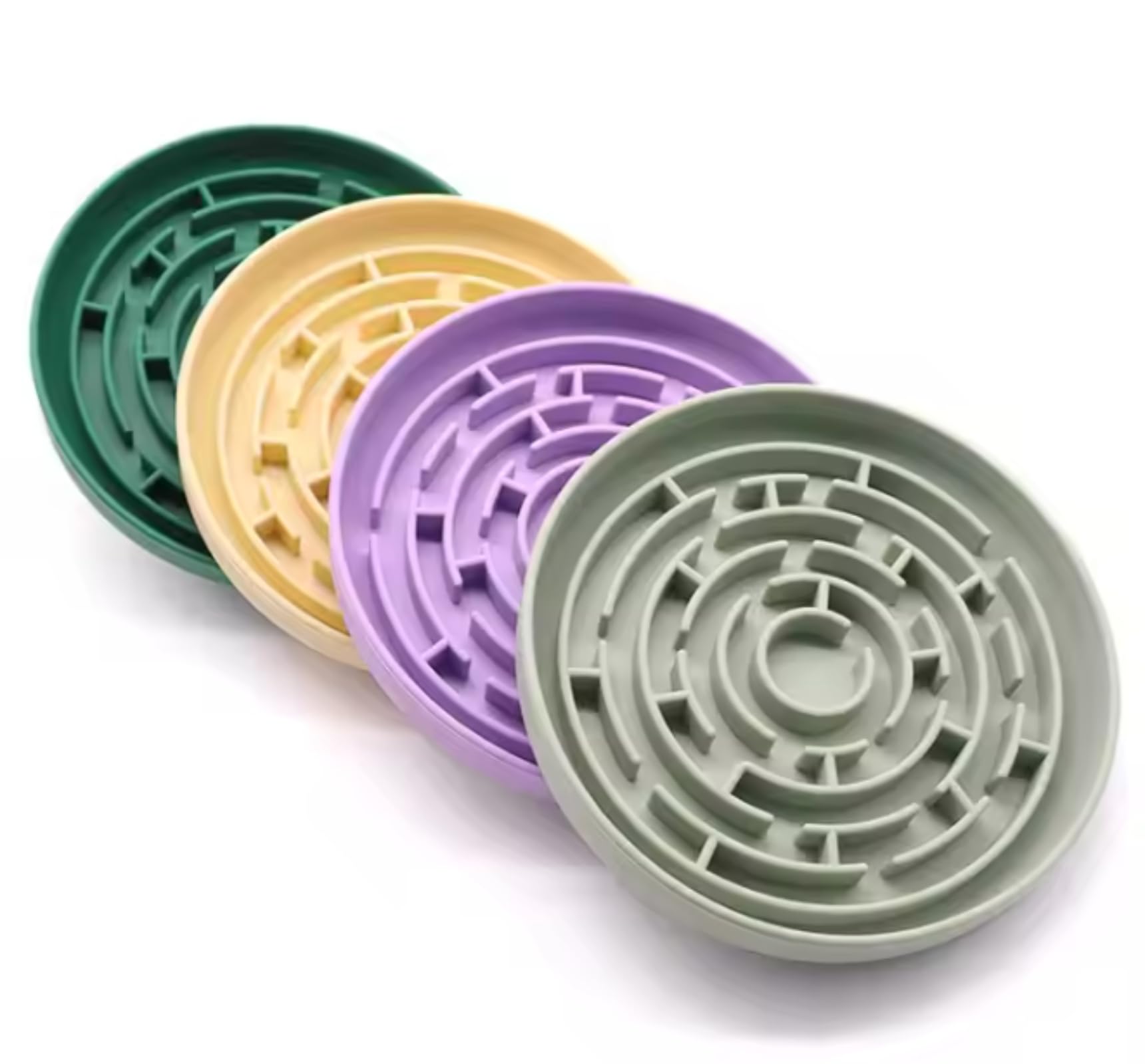 Silicone Slow Feeder Dish — Slow Intake. Better Digestion. No Sliding.