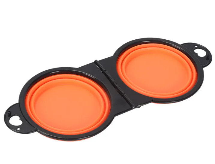 Collapsible Silicone Pet Bowl — Feed Anywhere. Store Flat. No Hassle.