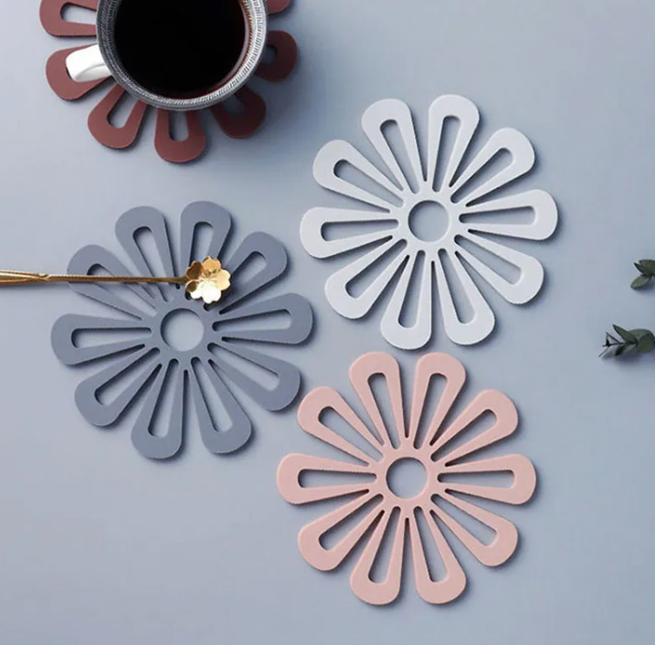 Silicone Heat-Resistant Trivet — Protect Surfaces. Stabilize Heat. No Damage.