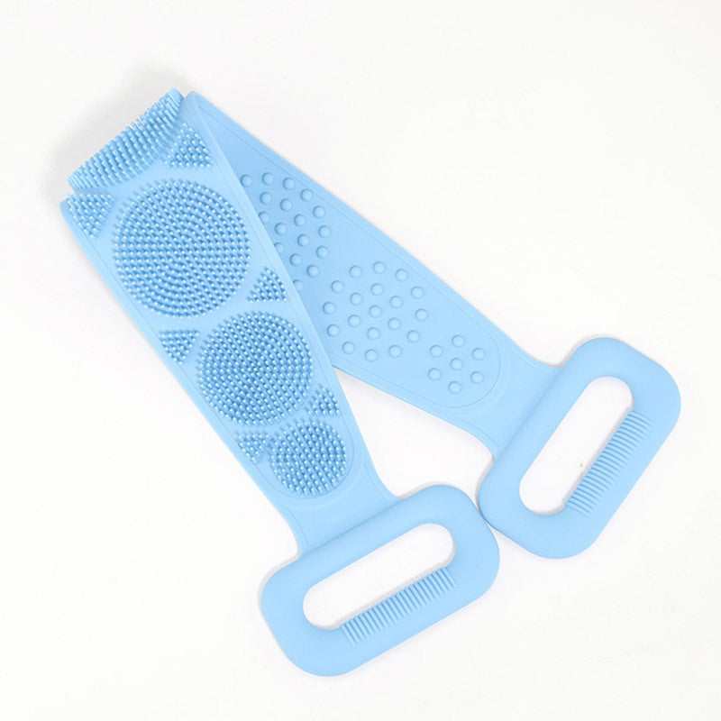 Silicone Back Scrubber Strap — Full Coverage. Flexible Reach. No Buildup.