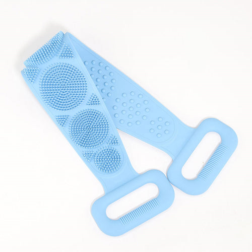 Silicone Back Scrubber Strap — Full Coverage. Flexible Reach. No Buildup.