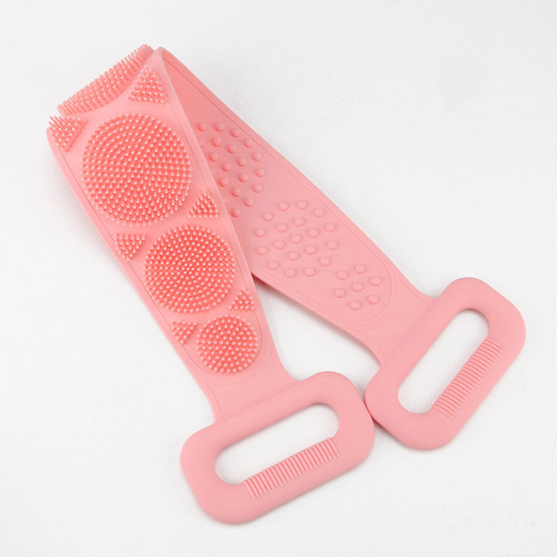 Silicone Back Scrubber Strap — Full Coverage. Flexible Reach. No Buildup.