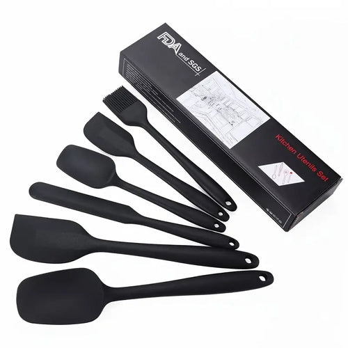 6-Piece Silicone Spatula Set — Precision Control. Clean Edges. No Waste.